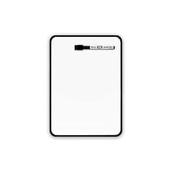 Quartet Vinyl Frame Magnetic Dry-Erase Board - 9'' x 12